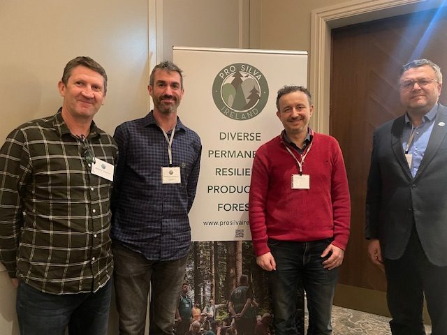 Pro Silva Ireland Conference: Chairs represent Integrate Network and attend launch of new CCF handbook